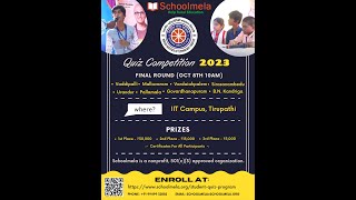 Schoolmela Quiz 2023 Qualifier Round